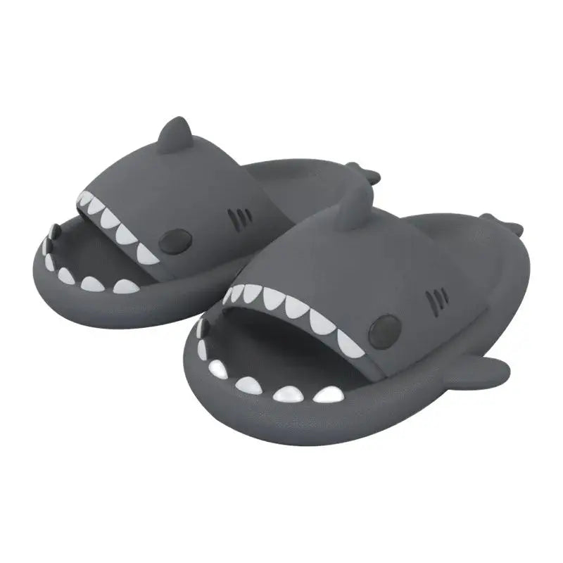 2024 Shark Slides Women Men Summer Shark Slippers Home EVA Bathroom Casual Sandals Outdoor Cool Couple Beach Flip Flops