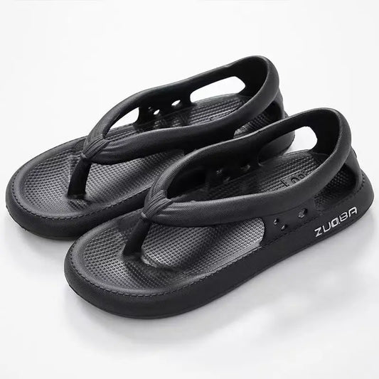 Men's trend with flip flops in summer, new EVA anti slip, odor proof, wear-resistant, external wearing, clip on slippers for men