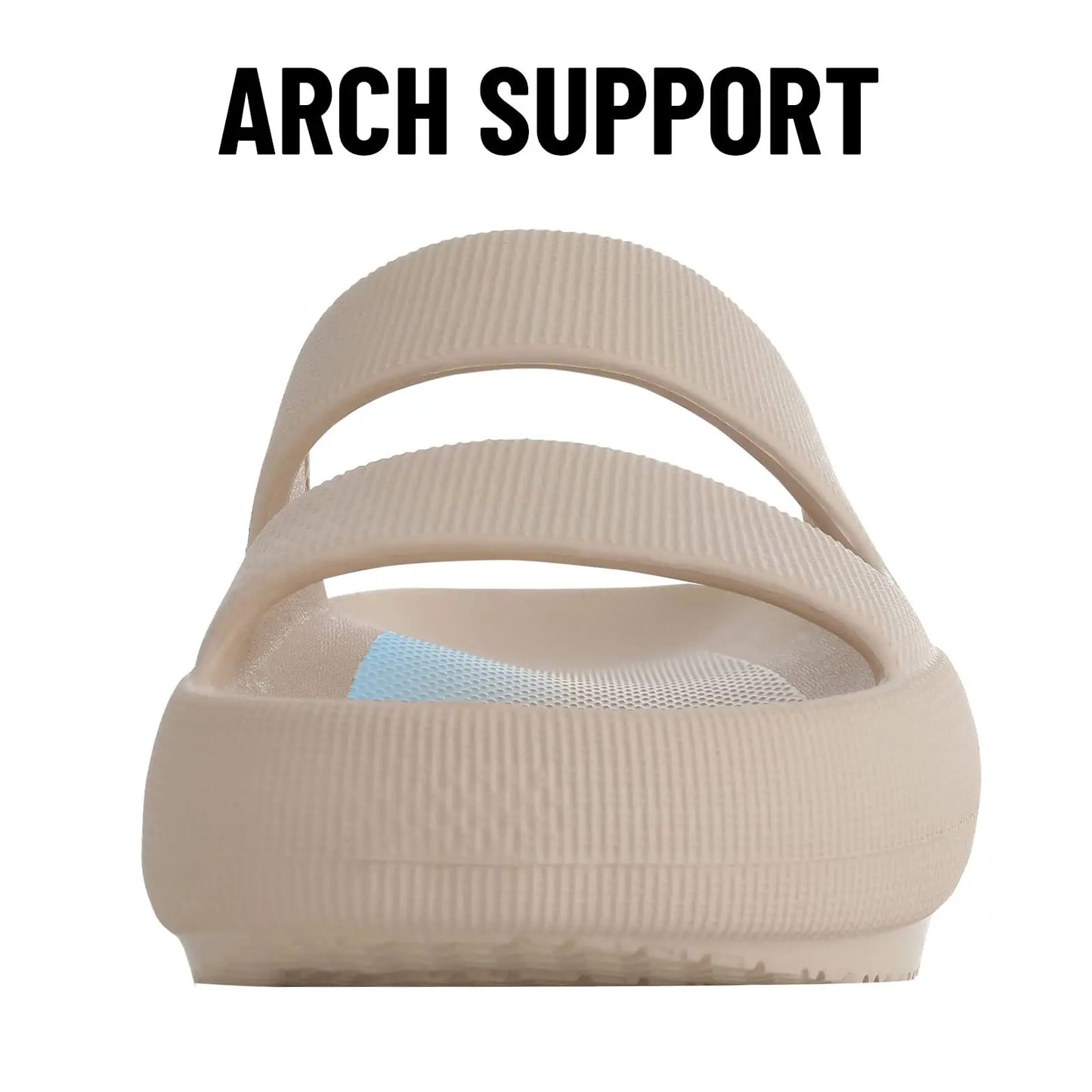 Goosecret Women Thick Bottom Slippers EVA Soft Sole Female Sandals With Arch Support Non-Slip Bathroom Home Shoes Cloud Slides