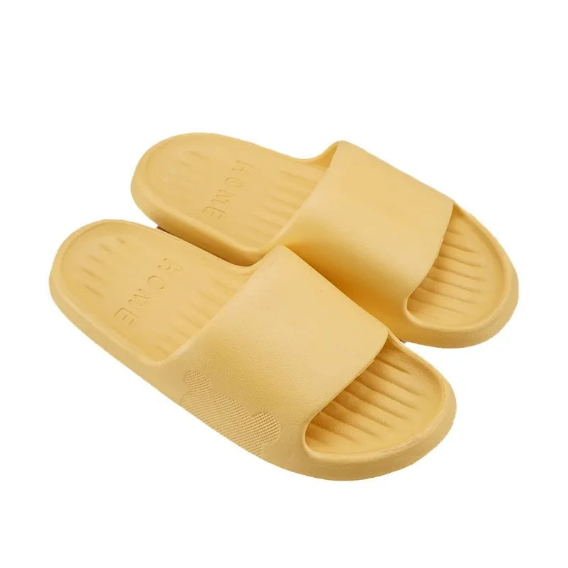 Soft Slippers, COUPLE'S Home, Outdoor Slippers, Summer WOMEN'S Bedroom, Thick Soled Shoes, Beach Sandals, MEN'S Slippers, Shower