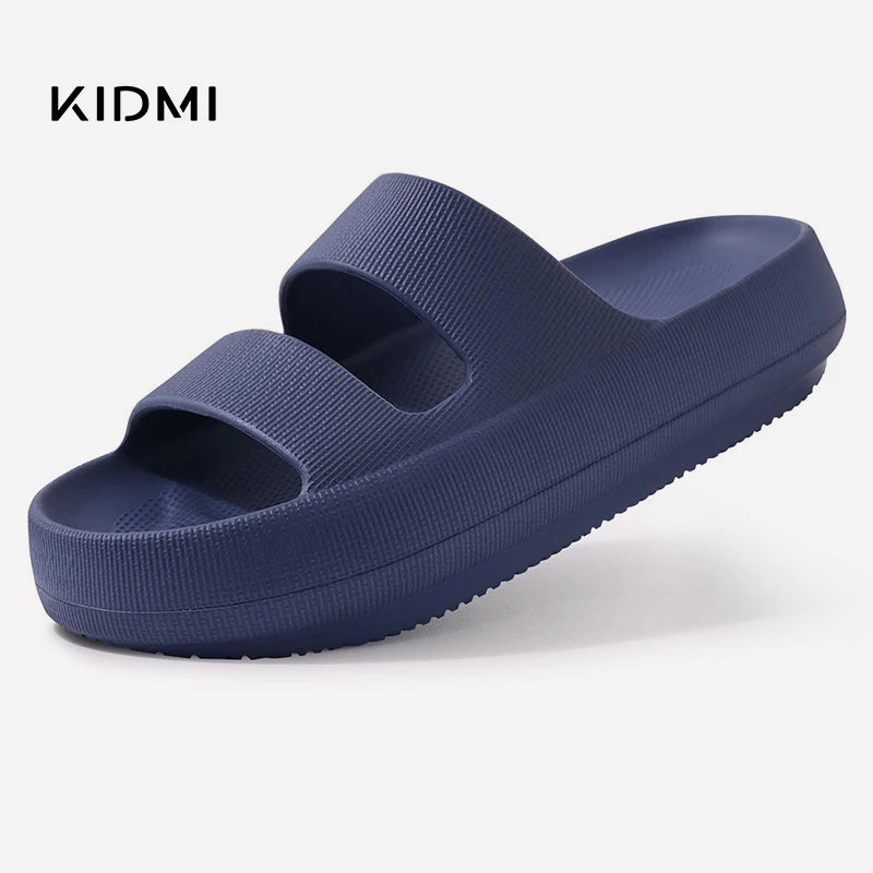 Kidmi Fashion Cloud Slippers For Women Arch Support Slides Summer Outdoor Platform Home Shower Slippers Beach Slides For Women